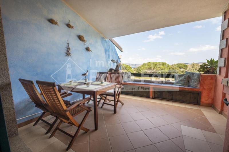 23 Baia Faro - Trilocale Mansardato Con Ampia Terrazza Vista Mare Palau Bagian luar foto
